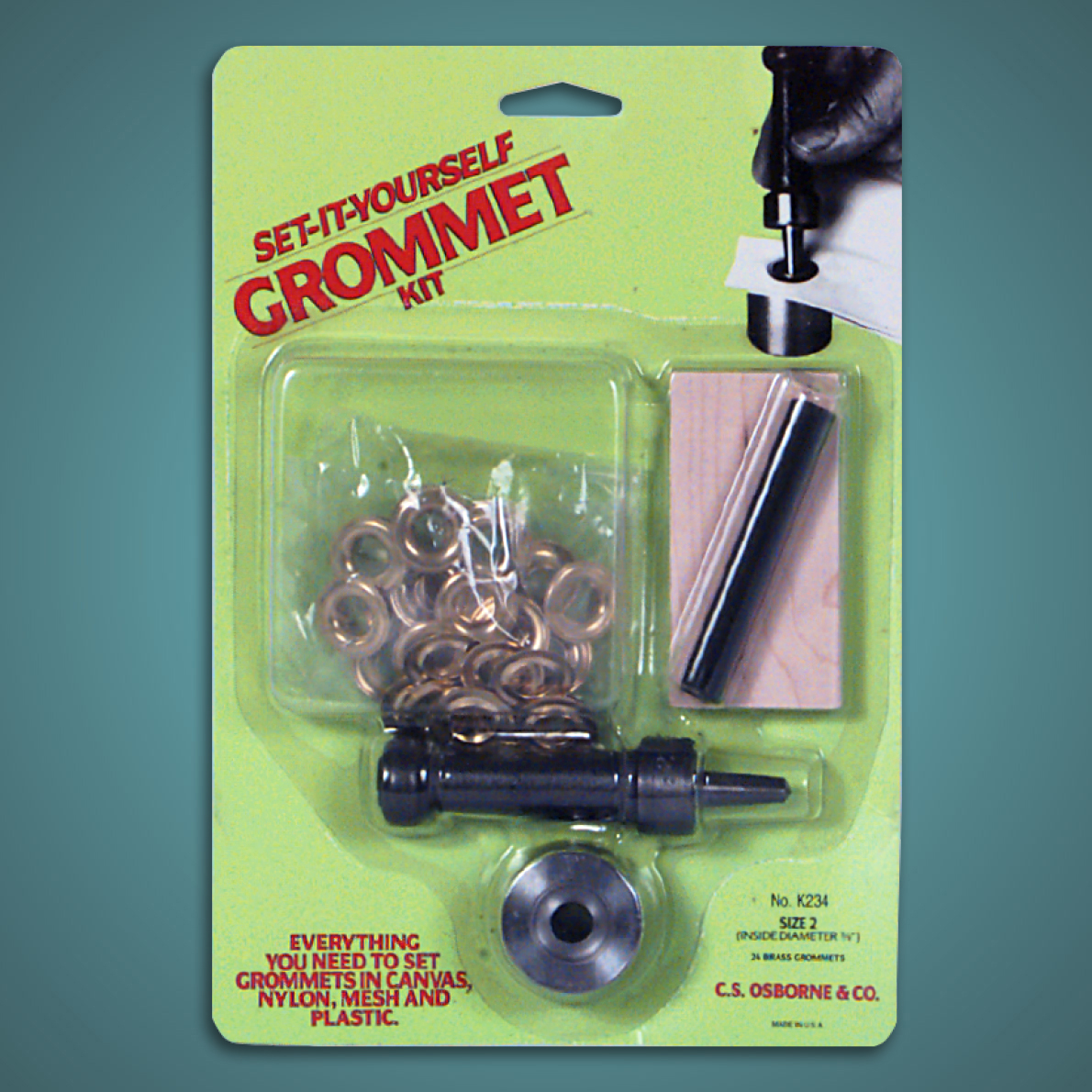 v5.SignMart > Grommets > SignMart Grommet Kit